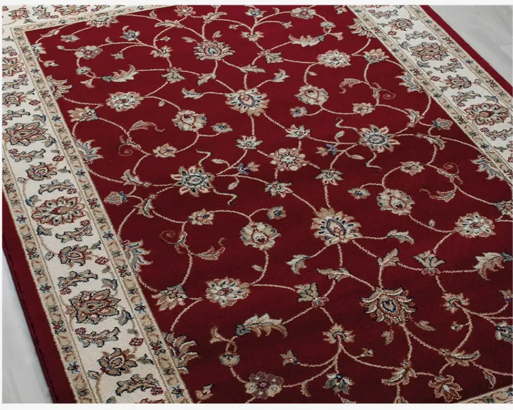 Clearance Daells Bolighus Wilton Flora 200x290 cm Rød