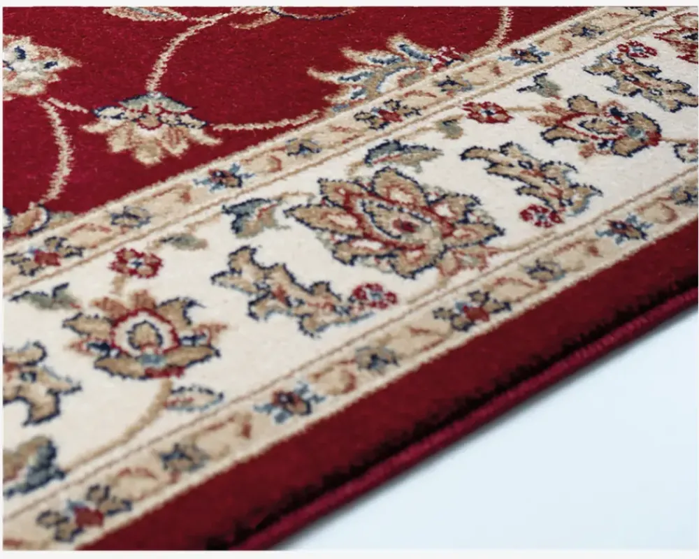 Clearance Daells Bolighus Wilton Flora 200x290 cm Rød