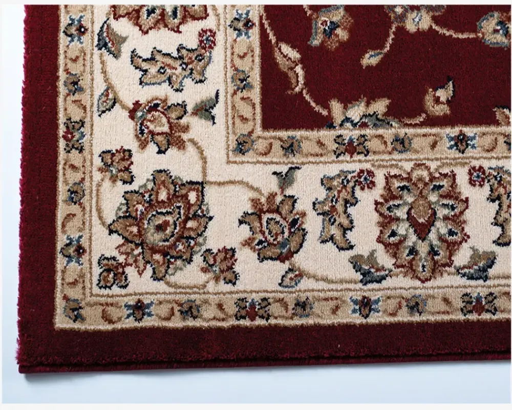 Online Daells Bolighus Wilton Flora 133x195 cm Rød